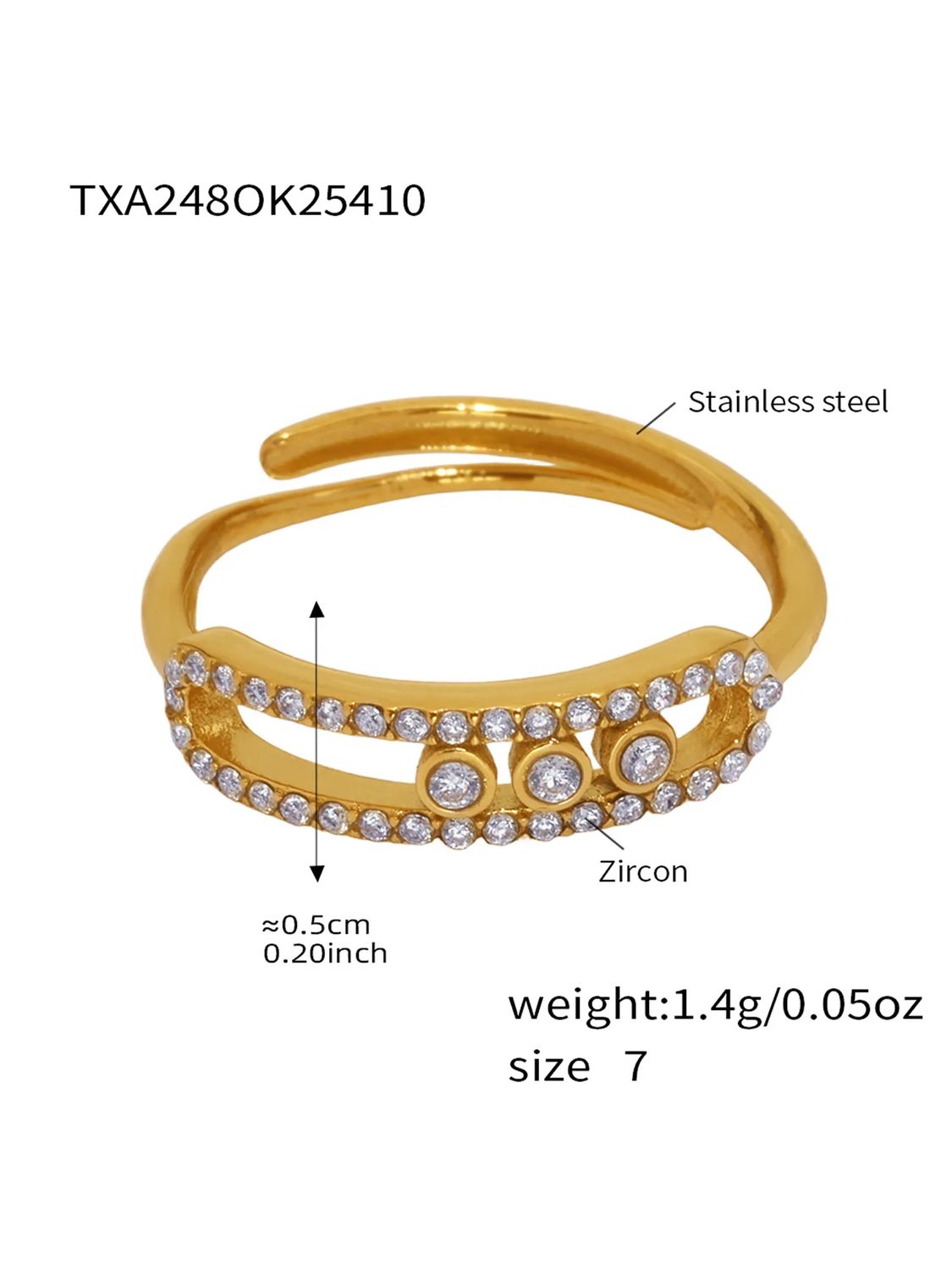 Touni Gold ring