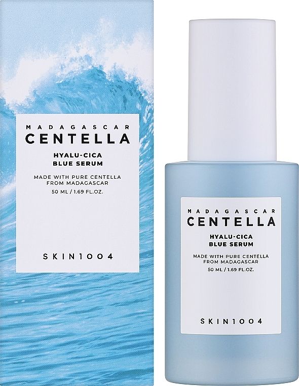 Madagascar Centella Hyalu-Cica Blue Serum 50ml – SKIN1004