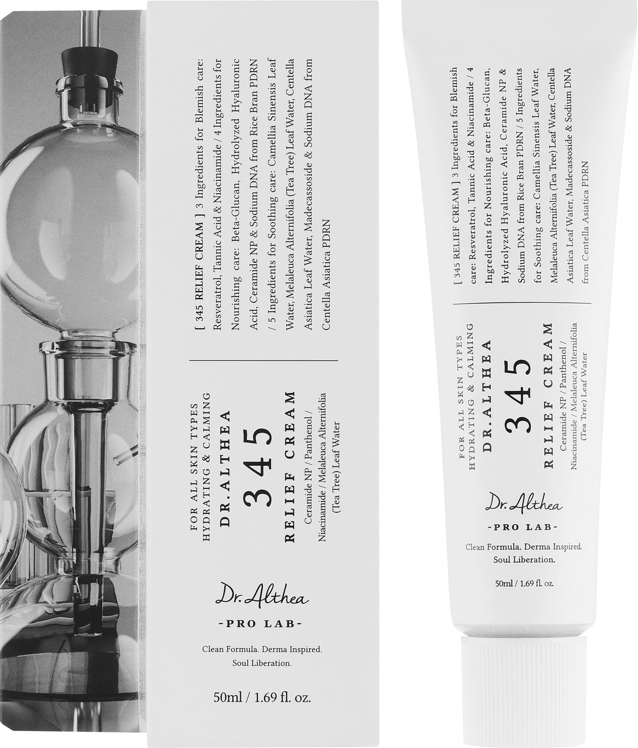 345 Relief Cream 50ml – Dr. Althea