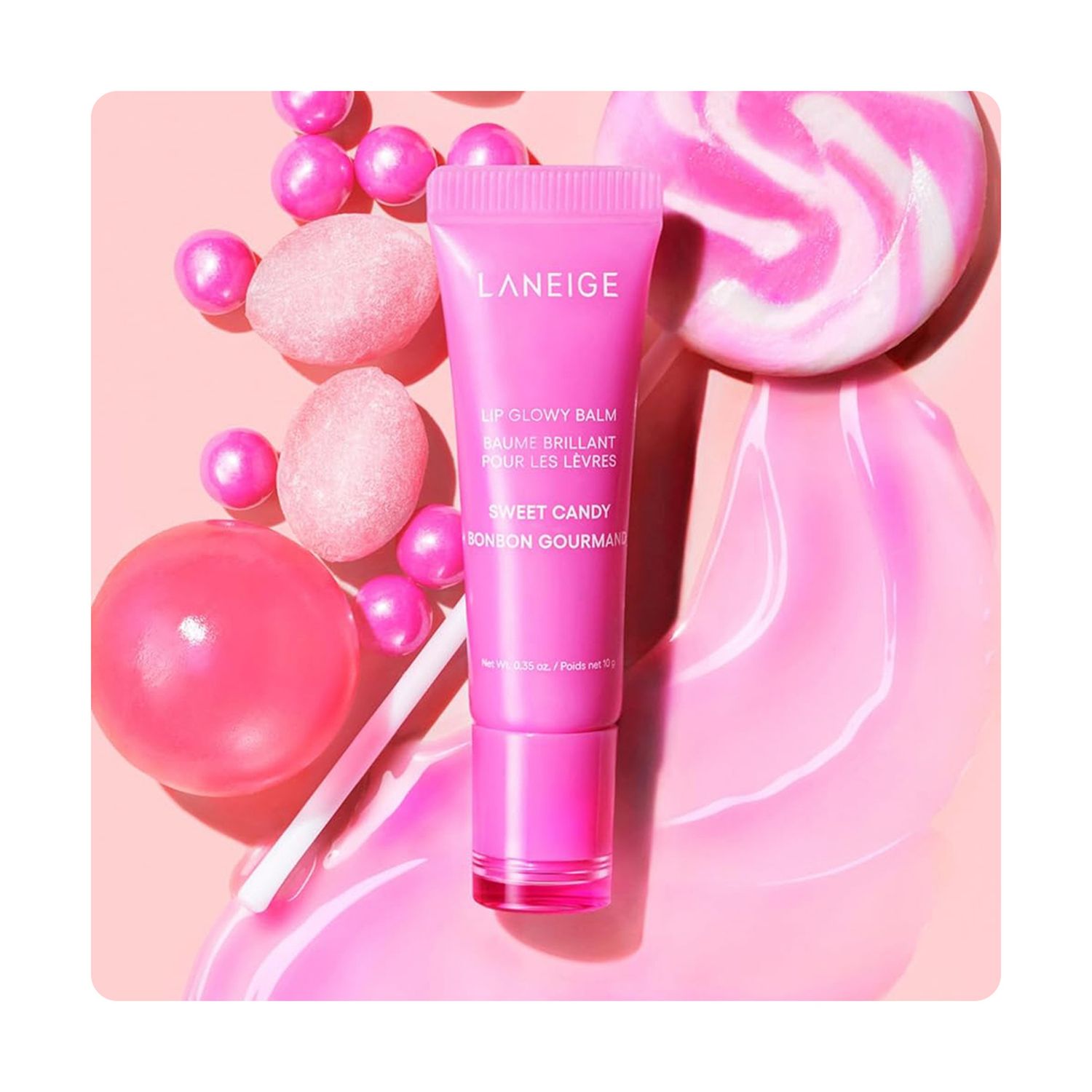 LANEIGE – Lip Glowy Balm (Sweet Candy) 10g