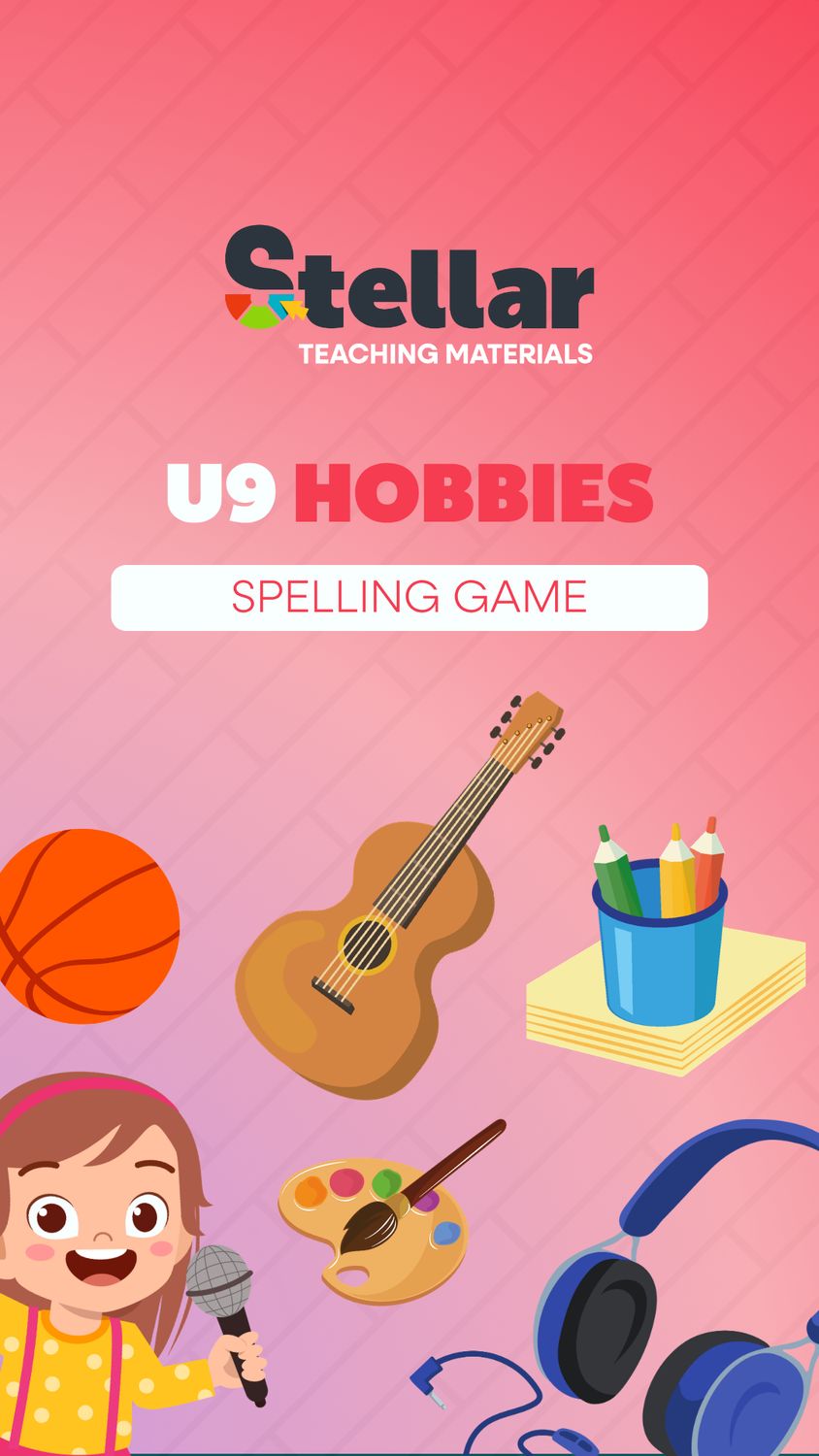 Spelling Game: Hobbies