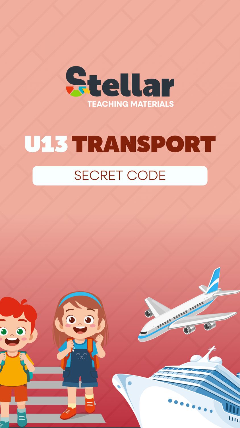 Secret Code Game: Transport