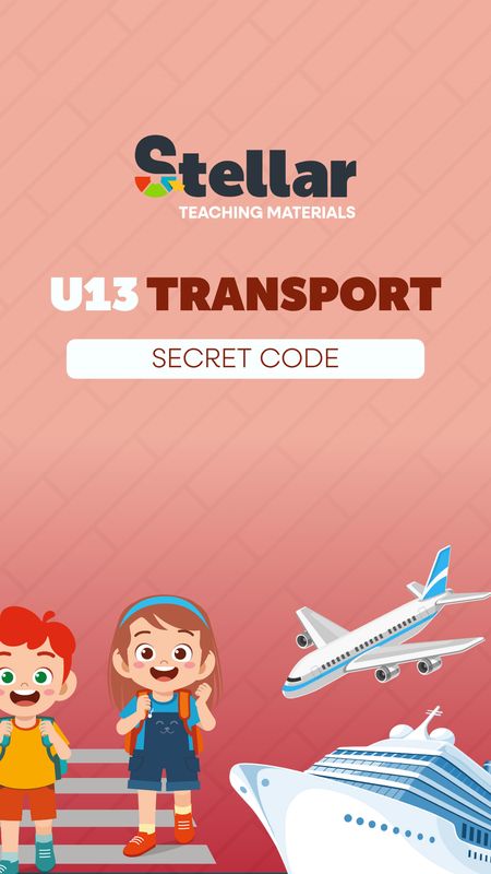 Secret Code Game: Transport
