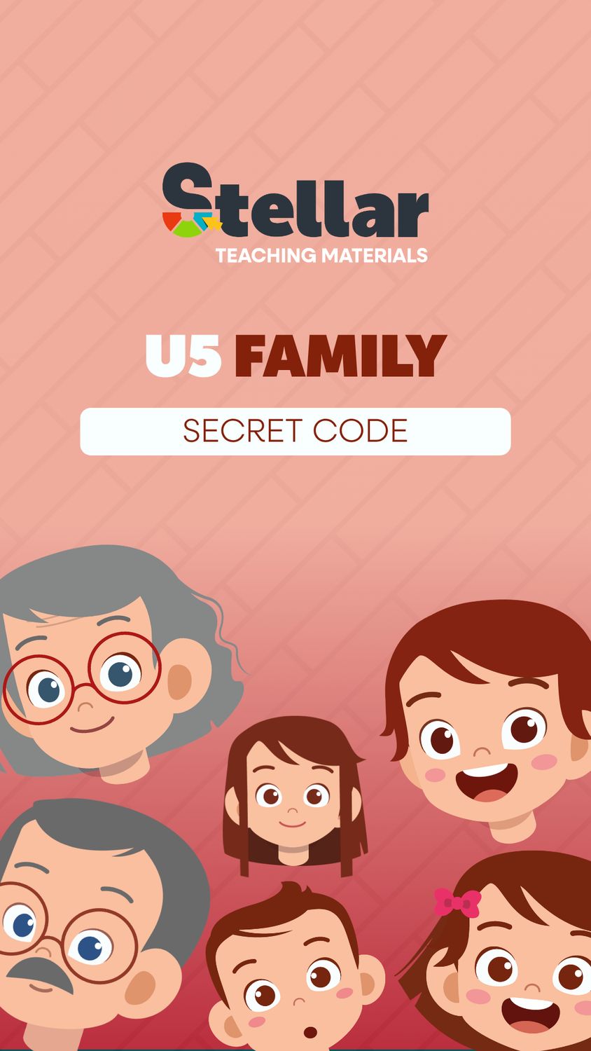 Secret Code Game: Family