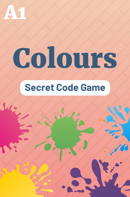 Secret Code Game: Colours