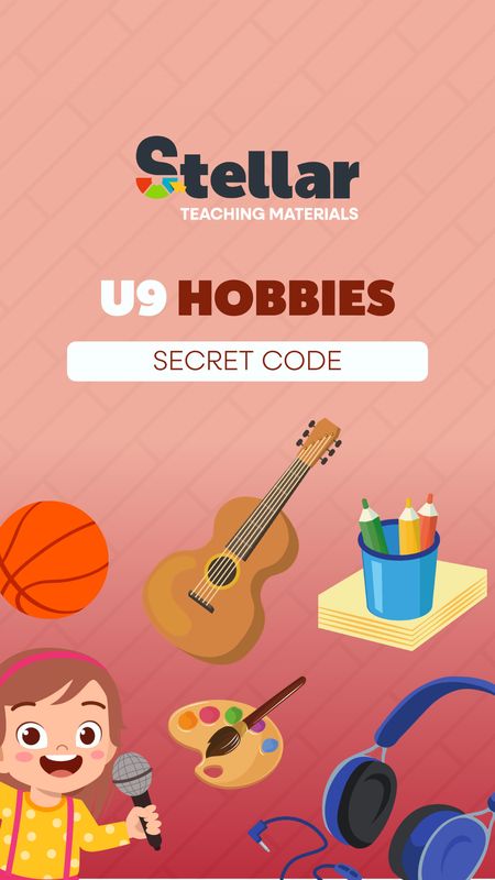 Secret Code Game: Hobbies