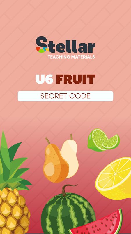 Secret Code Game: Fruit