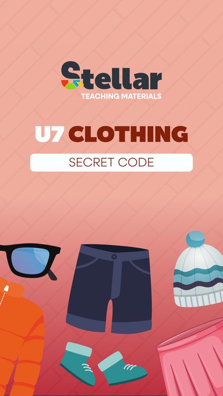 Secret Code Game: Clothing