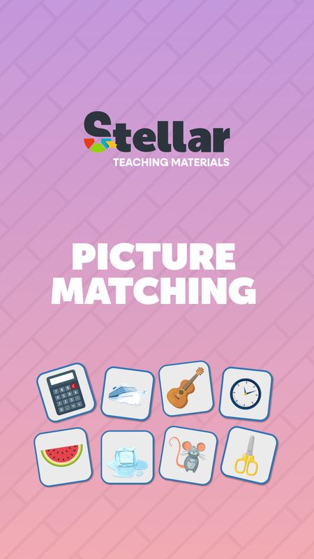 A1 Picture Matching Game Pack