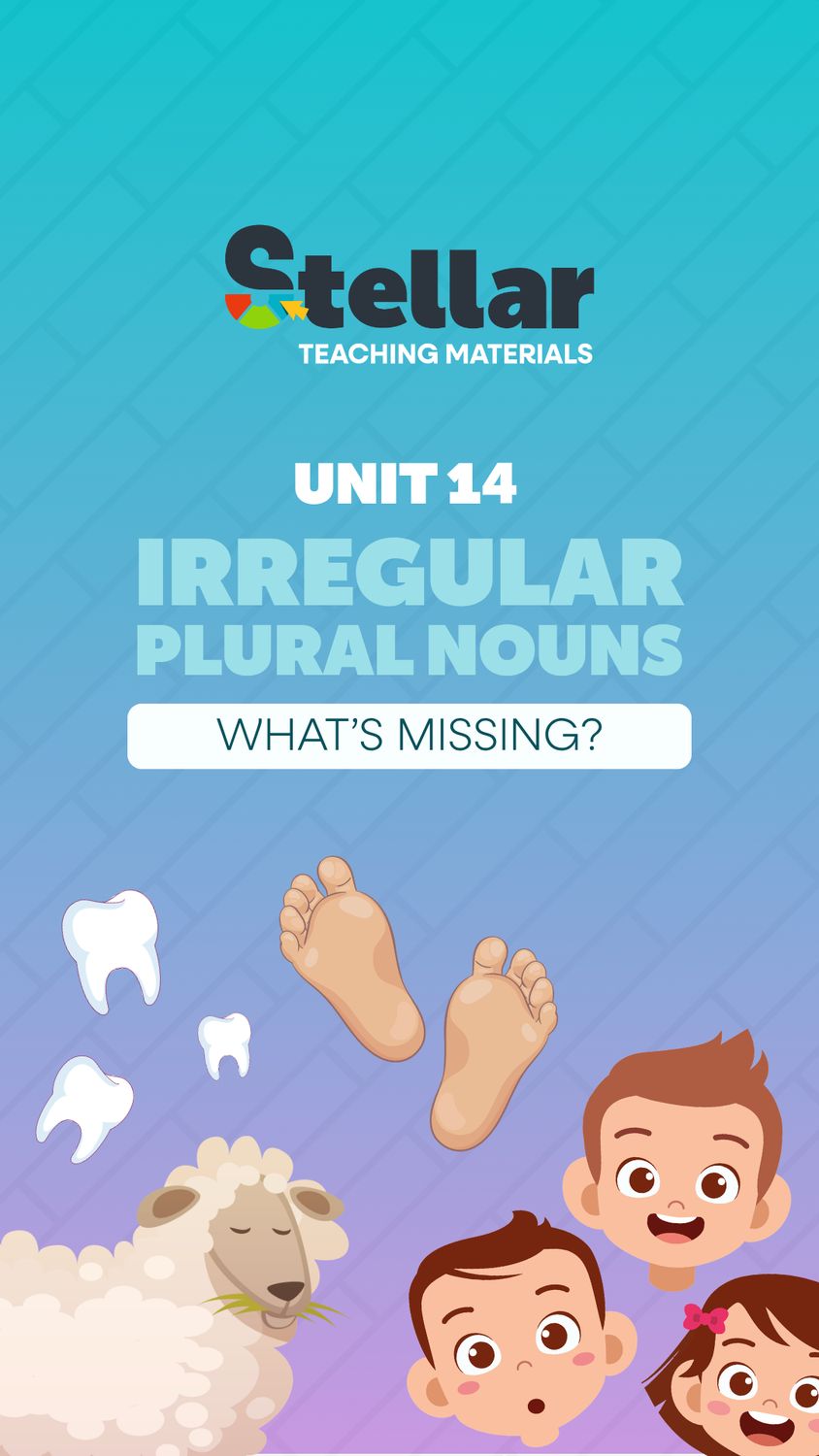 What's Missing Game: Plural Nouns