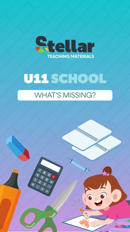 What's Missing Game: School