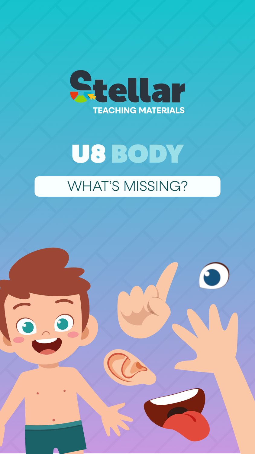 What's Missing? Game: Body