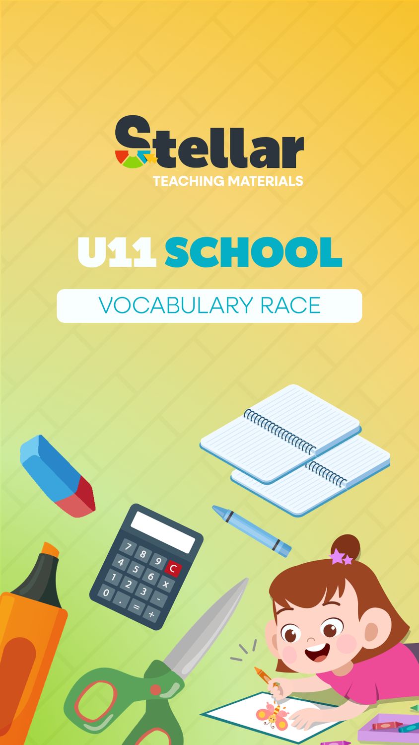 Vocabulary Race: School