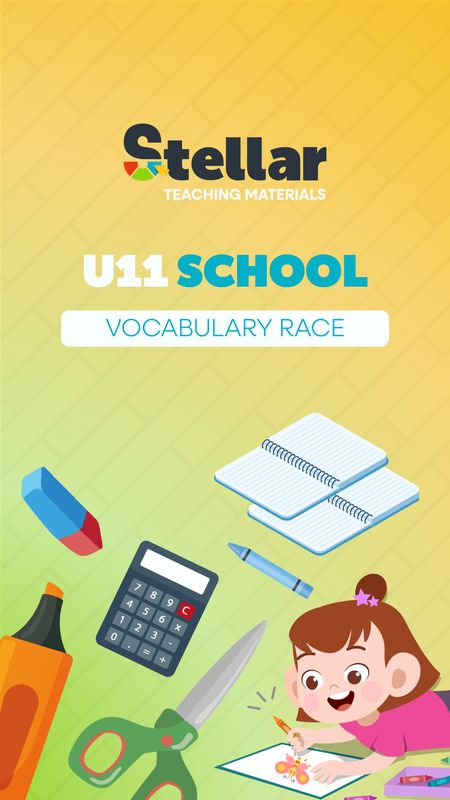 Vocabulary Race: School