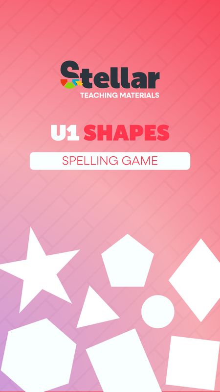 Spelling Game: Shapes
