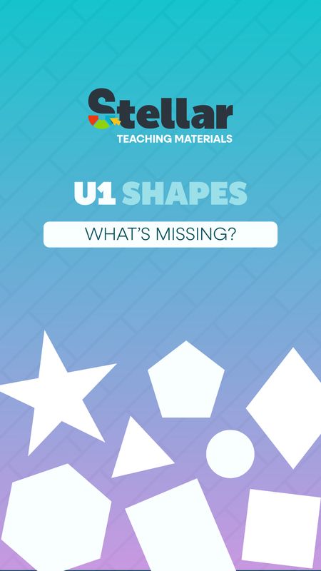 What's Missing? Game: Shapes
