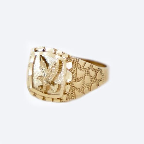 Men's eagle ring