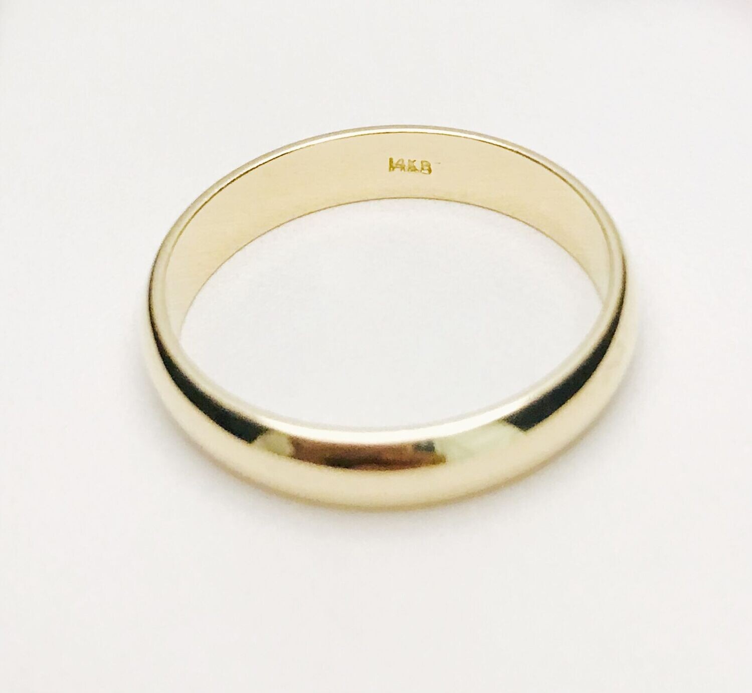 14K Yellow Gold Wedding Bands