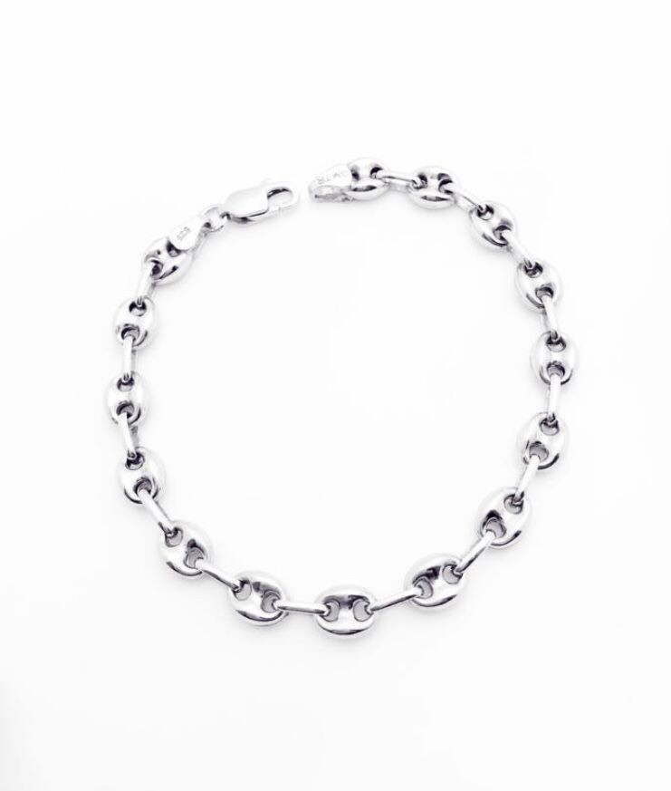 Silver 925 Gucci Link women's Bracelet