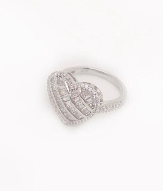 Silver Heart Ring