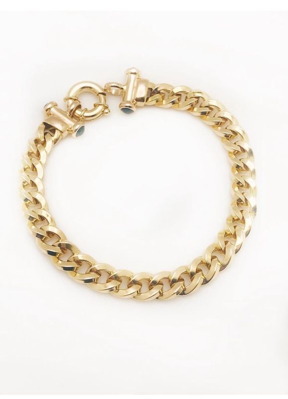 14 K  Yellow Gold Women's Bracelet Size 7 1/2