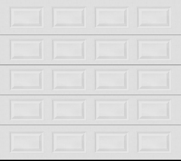 9x8 Amarr Lincoln 1000 Garage Door - White