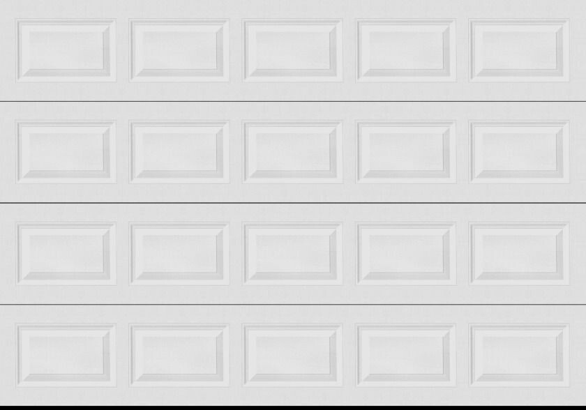 10x7 Amarr Lincoln 1000 Garage Door - White
