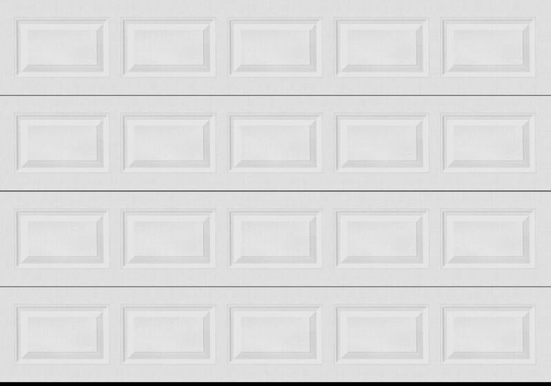 10x7 Amarr Lincoln 1000 Garage Door - White