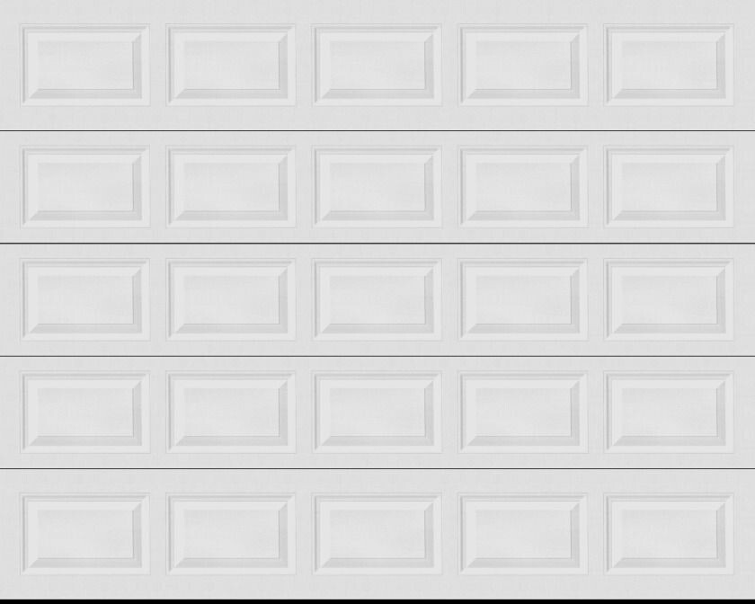 10x8 Amarr Lincoln 1000 Garage Door - White