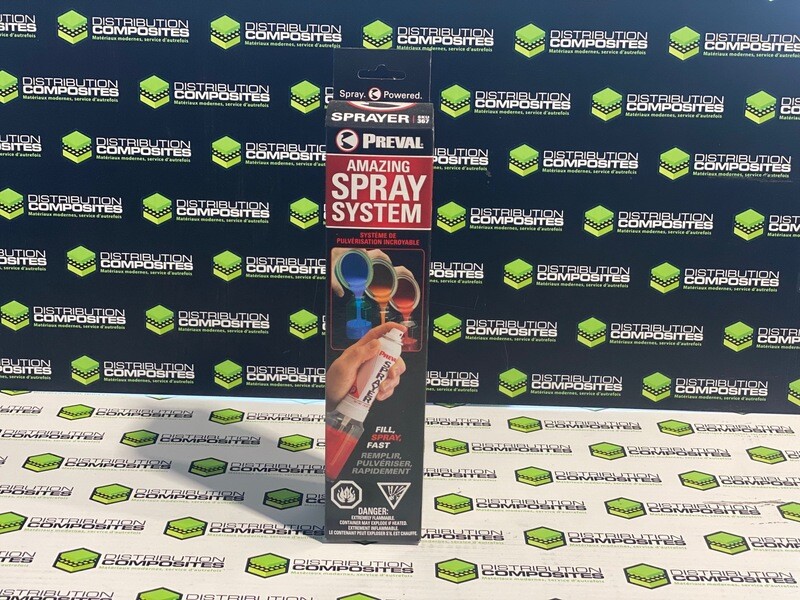 Préval spray system