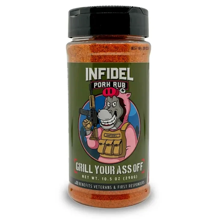 Infidel Pork Rub™ - Seasoning, Spices, BBQ, Sweet &amp; Spicy