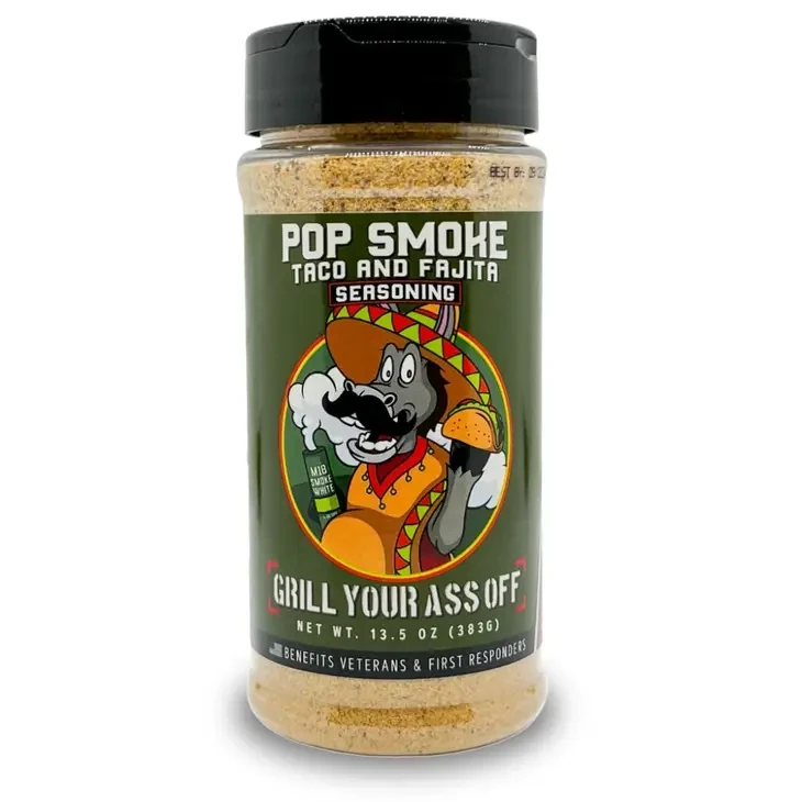 Pop Smoke Taco &amp; Fajita Seasoning™ - Tex Mex, Mexican Food