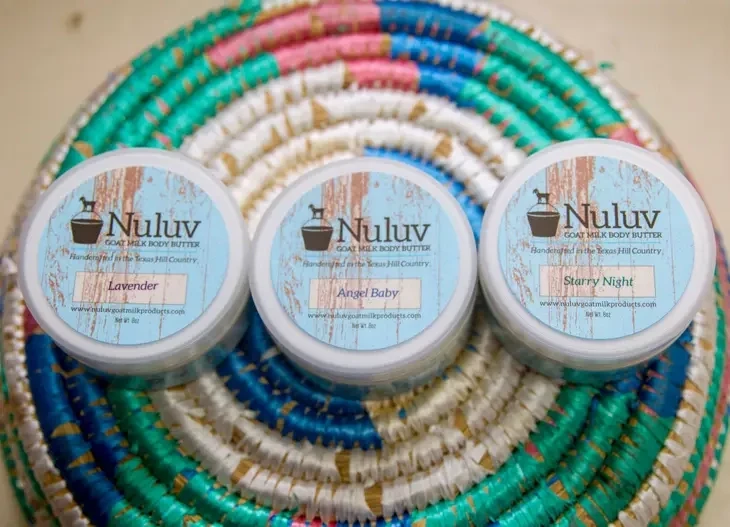 Nuluv Goat Milk Body Butter 8oz Sweet Almond