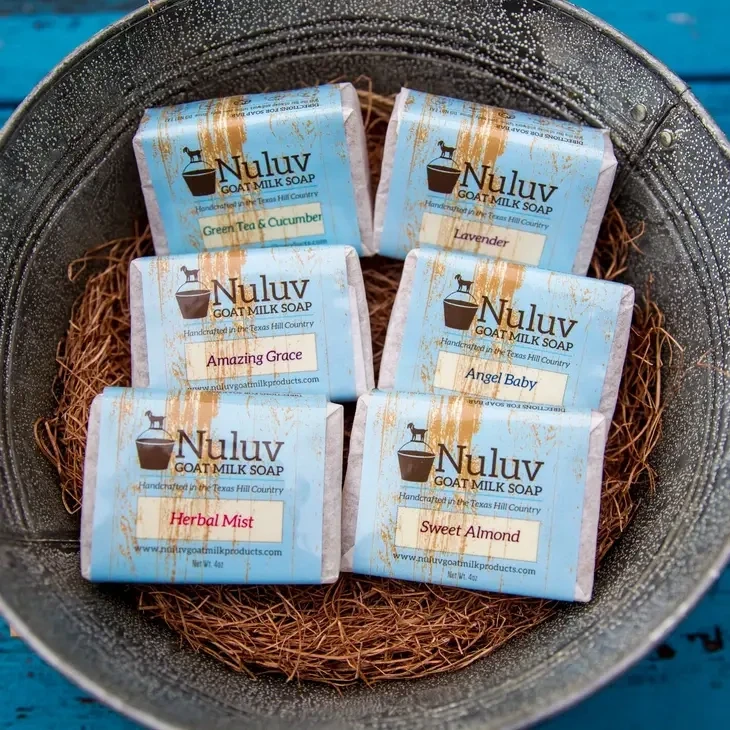 Nuluv Goat Milk Bar Soap 4oz Lavender