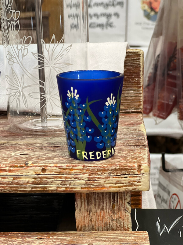 Bluebonnet Shot Glass w/ FBGTX