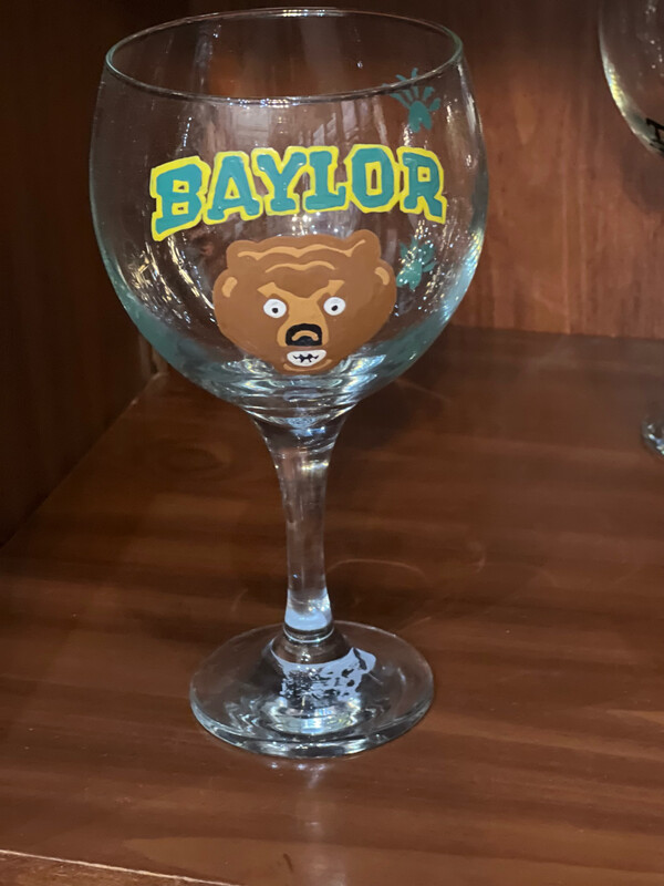 Baylor Wine Glass