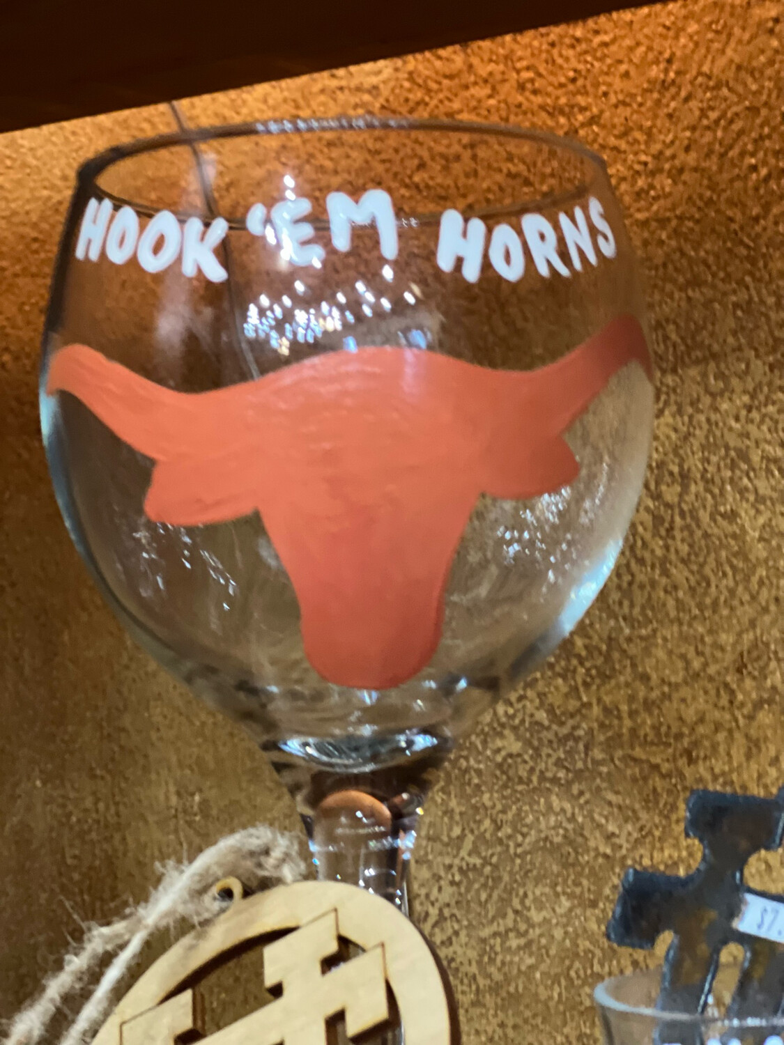 UT Wine Glass