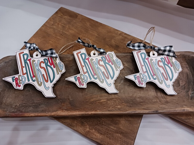 State Ornament with Fredericksburg