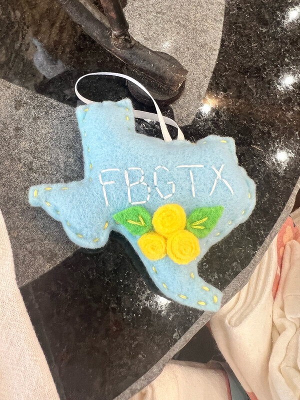 Pillow Texas Ornament YR