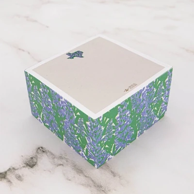 TX Bluebonnet Note Cube