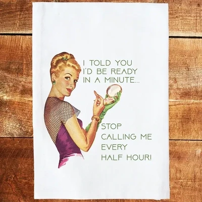 READY IN A MINUTE DISH TOWEL