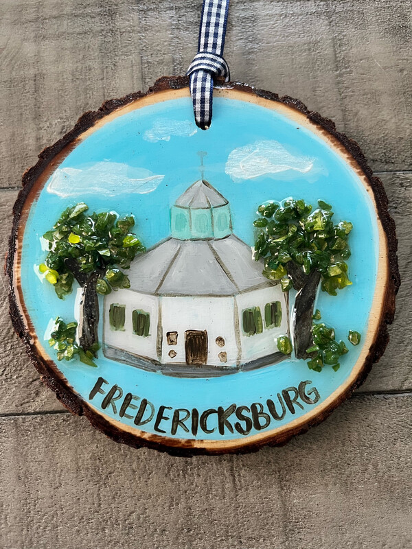 TM FBG Marktplatz Resin Ornament