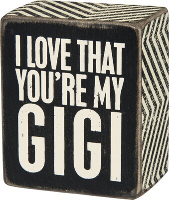 Box Sign-My Gigi