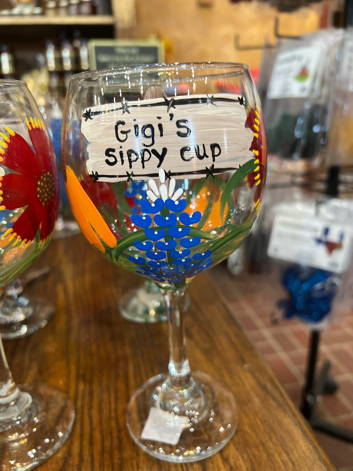 Gigi&#39;s Sippy Cup Wine Glass