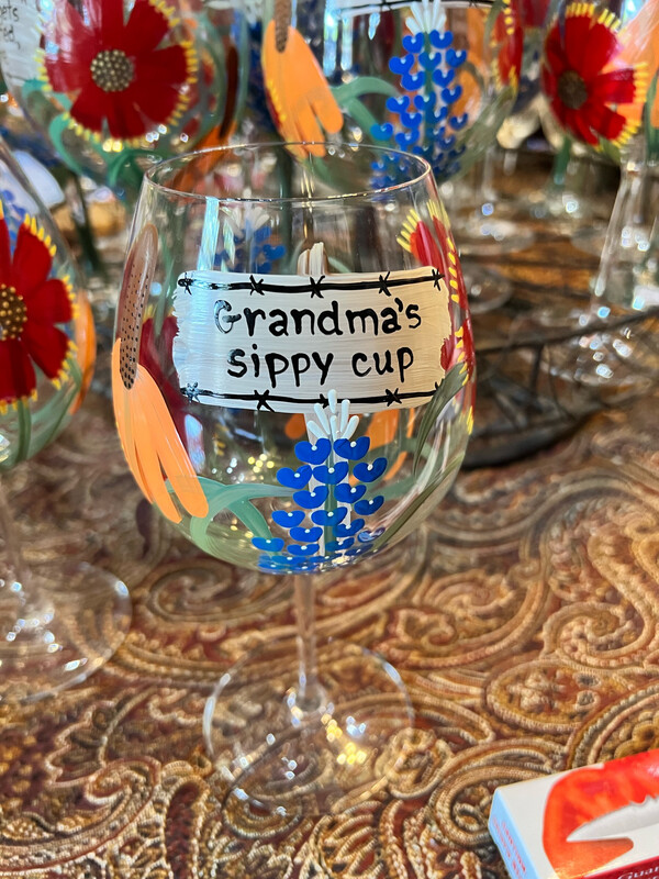 Grandma&#39;s Sippy Cup Wine Glass