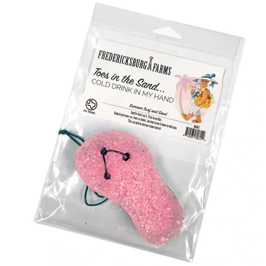 Flip Flop Freshie - Toes in the Sand--Summer Surf &amp; Sand Scent