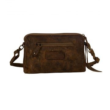 Auburn Montana Leather &amp; Hairon Bag