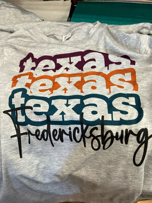Texas Texas Texas Dark Tshirt
