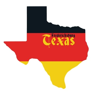 Heritage German Flag Texas Ornament