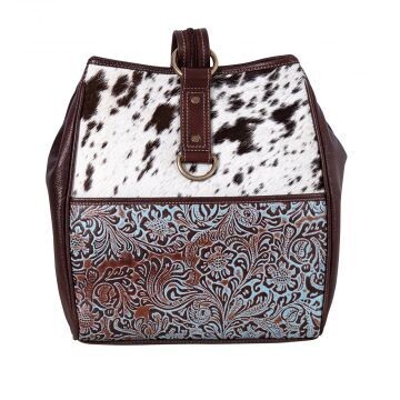 MOUNTAIN TRAIL CONVERT LEATHER &amp; HAIRON BAG